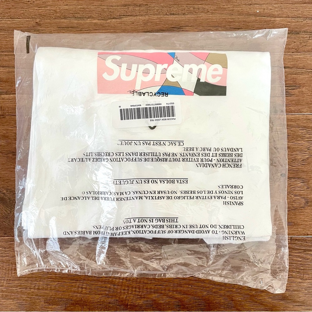 Supreme Emilio Pucci Box Logo Tee
